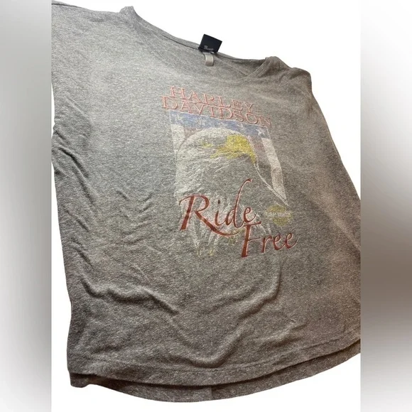 VINTAGE Harley Davidson women’s Tshirt size XXL - Picture 3 of 8